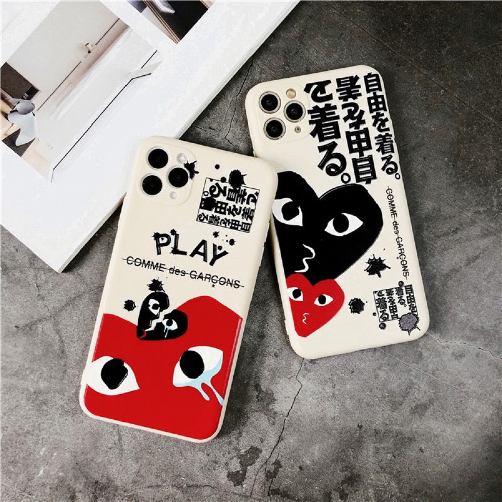 Comme Des Garcons Cdg Iphone 12 Mini 12 Pro 12 Pro Maxケース コムデギャルソン Play川久保玲アイフォン12カバー