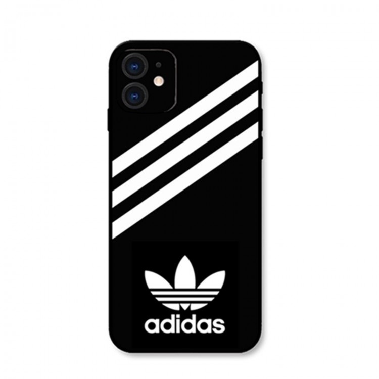 Adidas アディダスブランドiPhone16 15 14pro maxケースメンズiPhone 16 15 plus 14 pro maxブランドスマホケースiPhone16  15pro max 14pro 13 12スマホカバー耐衝撃オシャレ