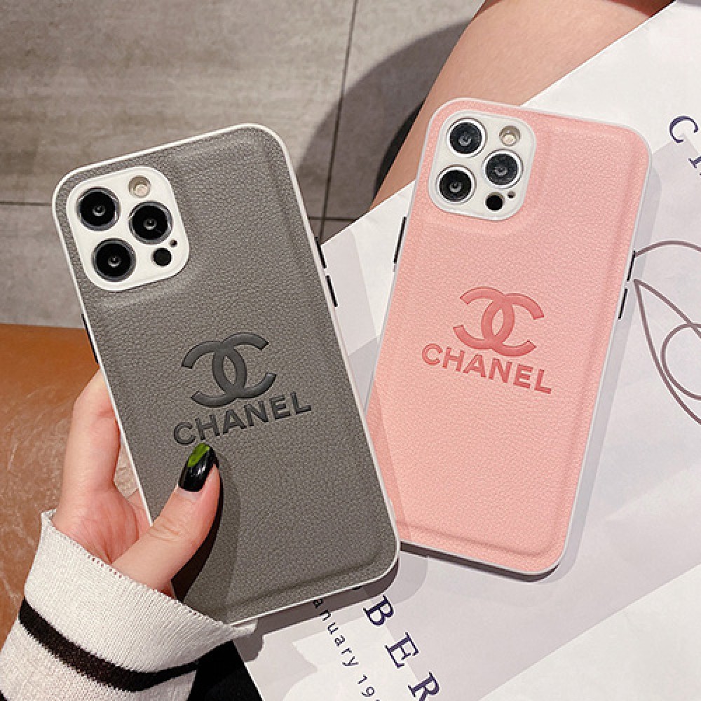 CHANELブランド iPhone 13mini/13pro /13pro maxカバー革 全面