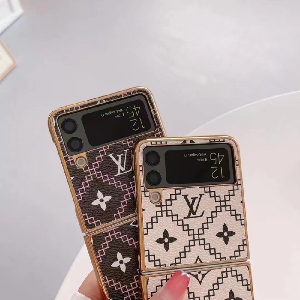 ブランド Louis Vuitton ギャラクシー Z Flip3スマホケース メッキ