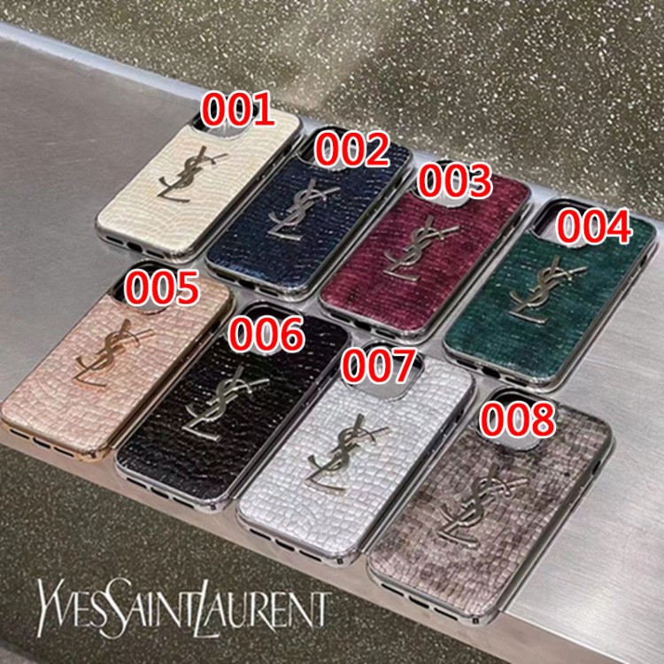 Ysl イブサンローランiPhone 15 14 pro maxブランドスマホケースブランドアイフォン15plus 14プロマックスマホカバー男女兼用芸能人愛用するブランドアイフォン15 14 proケースカバー