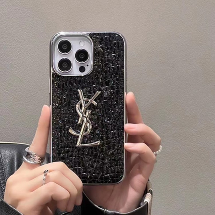 Ysl イブサンローランiPhone 15 14 pro maxブランドスマホケースブランドアイフォン15plus 14プロマックスマホカバー男女兼用芸能人愛用するブランドアイフォン15 14 proケースカバー