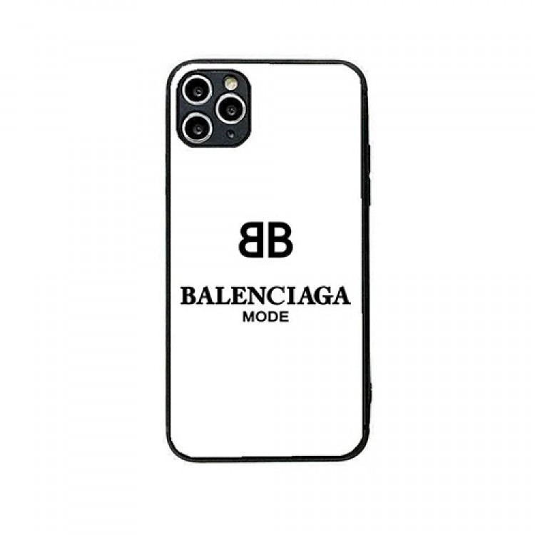 新品BALENCIAGA バレンシアガ ロゴ iPhoneケース 12mini-