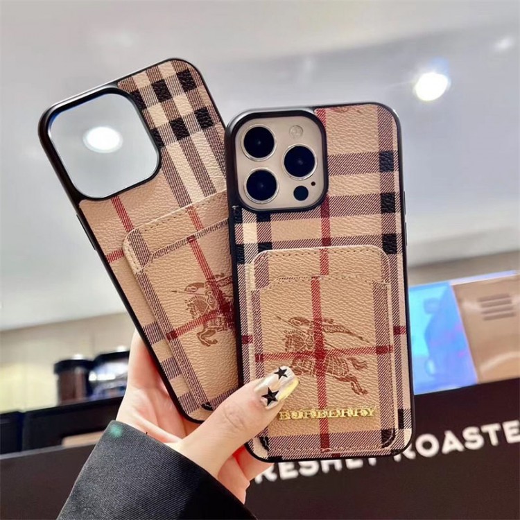 Burberry バーバリーiPhone 16 15 plus 16 pro maxブランドスマホケースブランドアイフォン16 pro max 15plus 16プロマックスマホカバー男女兼用芸能人愛用するブランドアイフォン16  pro15 16 proケースカバー