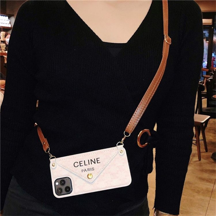 CELINE セリーヌアイフォン16 pro max 15 14 16 plusハイブランドケース芸能人愛用するブランドアイフォン16 15 14 proケースカバーアップル16 15/14 pro max plusケース全機種対応パロディ