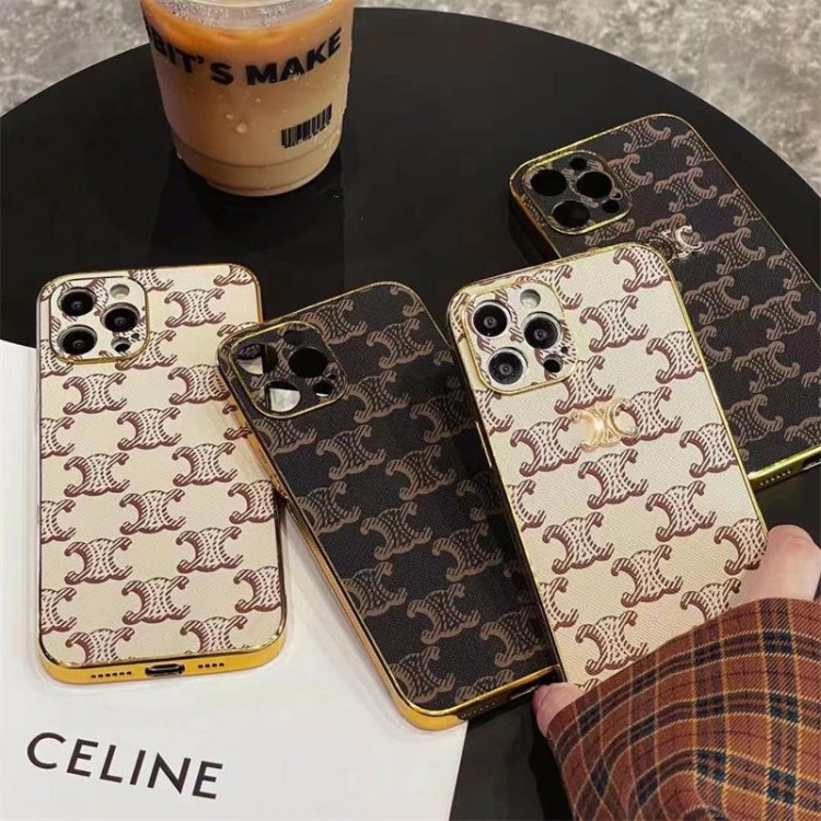 CELINE セリーヌブランドiPhone16  plus 15 16pro maxケースメンズアイフォン16 pro max 15 14 16 plusハイブランドケースiPhone 16 15 plus 16 pro maxブランドスマホケース