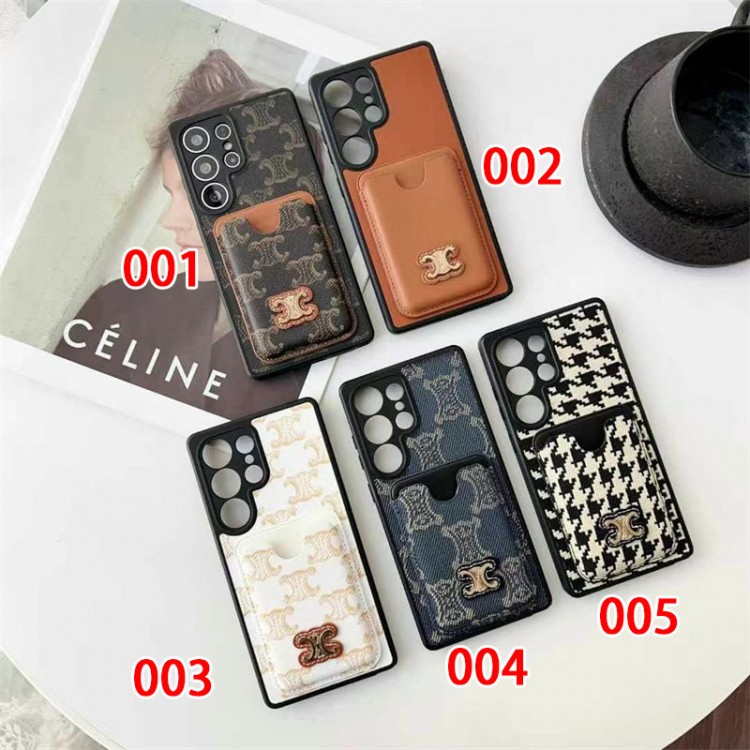 CELINE セリーヌギャラクシーs25 s24 ultraスマホケースレディースブランドGalaxy s23 plus s24 s25ultraカバーケース 薄型 ファッションブランドGalaxy s23 s24 ultraカバーアイフォン14 15 16ケースカバー 全面保護 かわいいブランド軽量サムスンs24 s23/s24+/s23ultra iphone 14 15 16スマホカバー