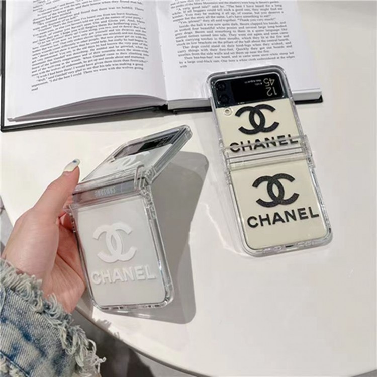 Chanel シャネルGalaxy Z Flip6 5 4 3ブランドケースメンズハイブランドGalaxy z flip 5 4 3 6携帯ケースビジネス大人っぽい ギャラクシーz fold3/2 4 5ブランドスマホカバーブランド落下保護galaxy z flip3 4 5携帯カバーレディース