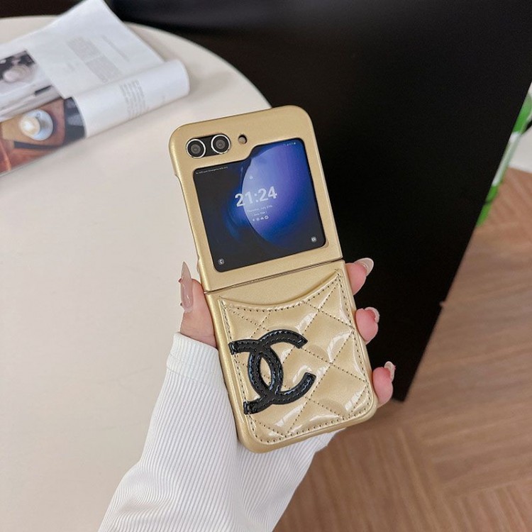 Chanel シャネルGalaxy Z Flip6 5 4 3ブランドケースメンズブランドギャラクシーz flip4 5 fold5 4 3スマホカバー