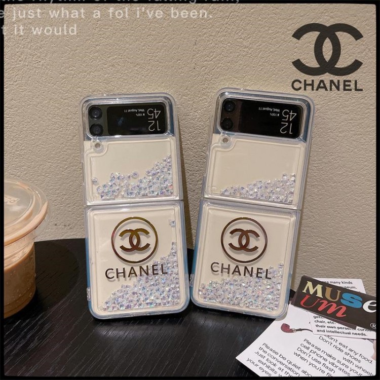 Chanel シャネルブランドスマホケース男女兼用かわいいsamsung z flip6 5 4ケースカバー激安ハイブランドGalaxy z flip 5 4 3 6携帯ケースビジネス大人っぽい ギャラクシーz fold3/2 4 5 6ブランドスマホカバー