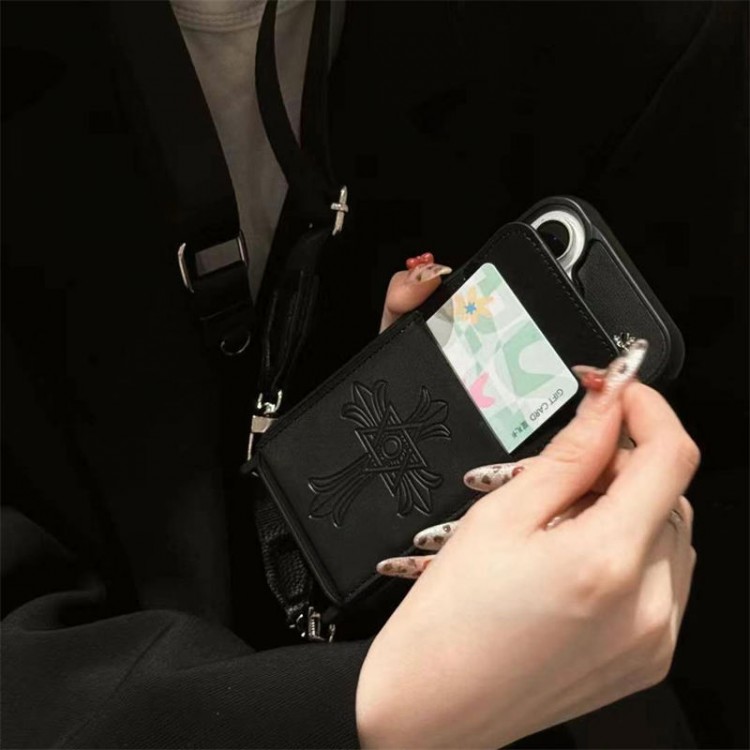 クロムハーツ Chrome Hearts iPhone 16 15 plus 16 pro maxブランドスマホケースブランドアイフォン16 pro max 15plus 16プロマックスマホカバー男女兼用アップル16 15 pro max 16 plusケース全機種対応パロディ