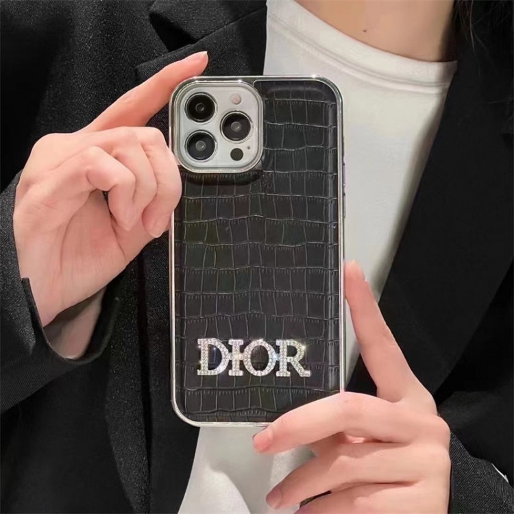 Dior ディオールブランドiPhone16  plus 15 16pro maxケースメンズiPhone 16 15 plus 16 pro maxブランドスマホケースiPhone16  15pro max 16pro 13 12スマホカバー耐衝撃オシャレ