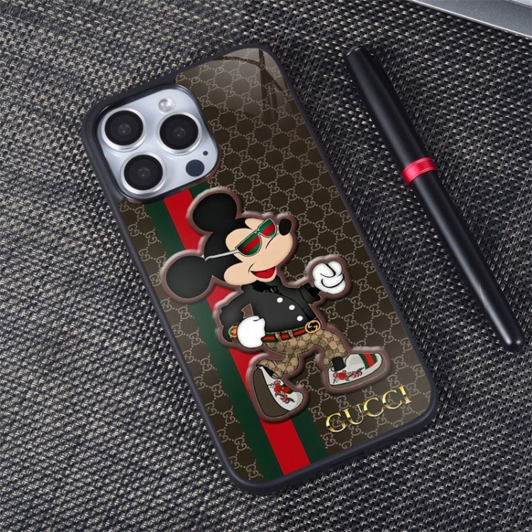 Gucci グッチアイフォン16 pro max 15 14 16 plusハイブランドケース芸能人愛用するブランドアイフォン16 15 14 proケースカバーアップル16 15/14 pro max plusケース全機種対応パロディ