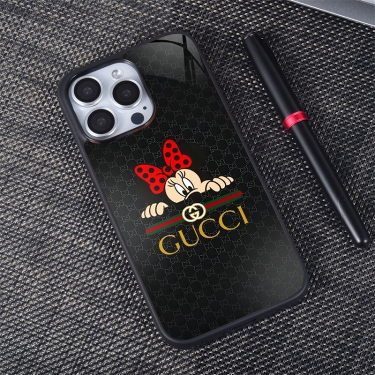 Gucci グッチアイフォン16 pro max 15 14 16 plusハイブランドケース芸能人愛用するブランドアイフォン16 15 14 proケースカバーアップル16 15/14 pro max plusケース全機種対応パロディ