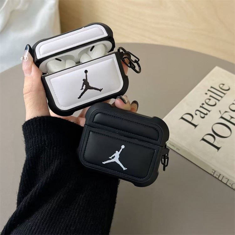 Jordan ジョーダンairpods 4 pro2 3カバー 軽量 紛失防止かわいいエアーポッズ4/3/2/1カバー個性スニーカー形のairpods 4 pro2 proケース ブランド 人気ブランド若者オシャレエアーポッズ4 3 pro2/proケース耐衝撃