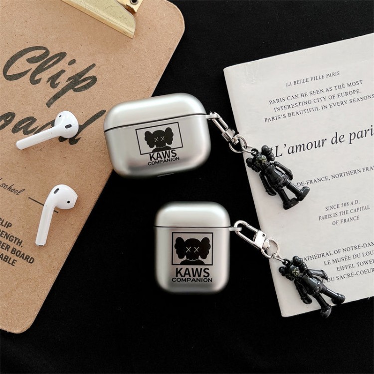 Kaws カウズブランドエアーポッズpro2 4 3 2 max保護ケースairpods 4 pro2 3カバー 軽量 紛失防止メンズ向けAirPods 4/3/2/1ケースブランドかっこいいブランド若者オシャレエアーポッズ4 3 pro2/proケース耐衝撃