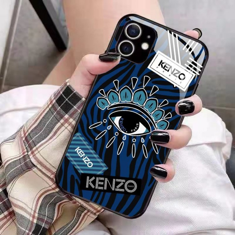 Kenzo ケンゾー ブランドアップル15+ 16 14proケース激安パロディiPhone 16 15 plus 14 pro maxブランドスマホケースアップル16 15/14 pro max plusケース全機種対応パロディ