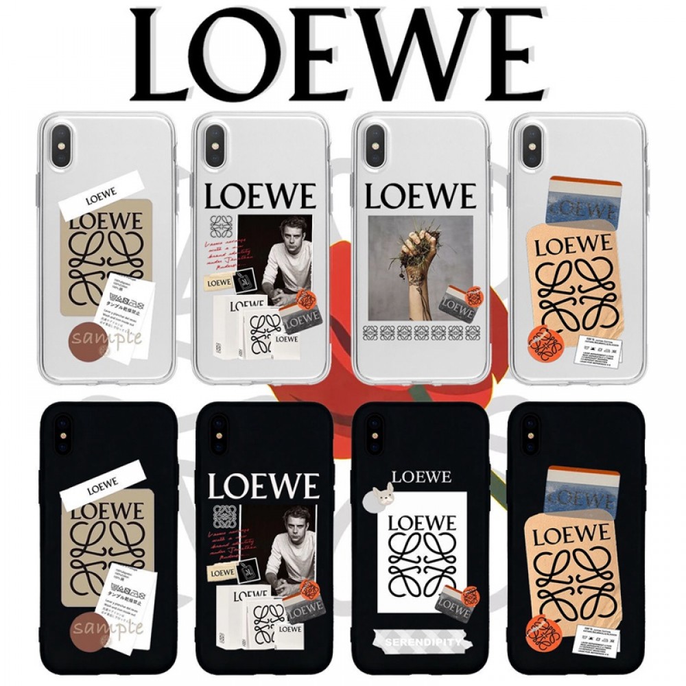 LOEWE アイフォン13pro max/13pro/13miniケースブランド 透明