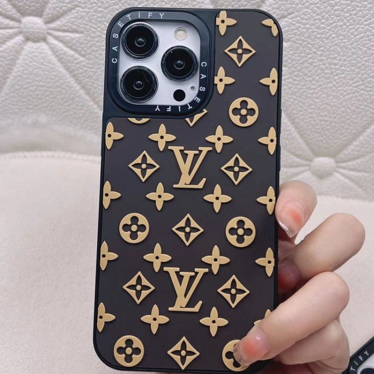 シンプルブランドiPhone15 14pro maxケースルイヴィトンフルーカバーアイフォン15 14 plusハイブランドケースLouis Vuitton iPhone15pro/14/13Pro/12携帯ケースモノグラム落ち着く2色