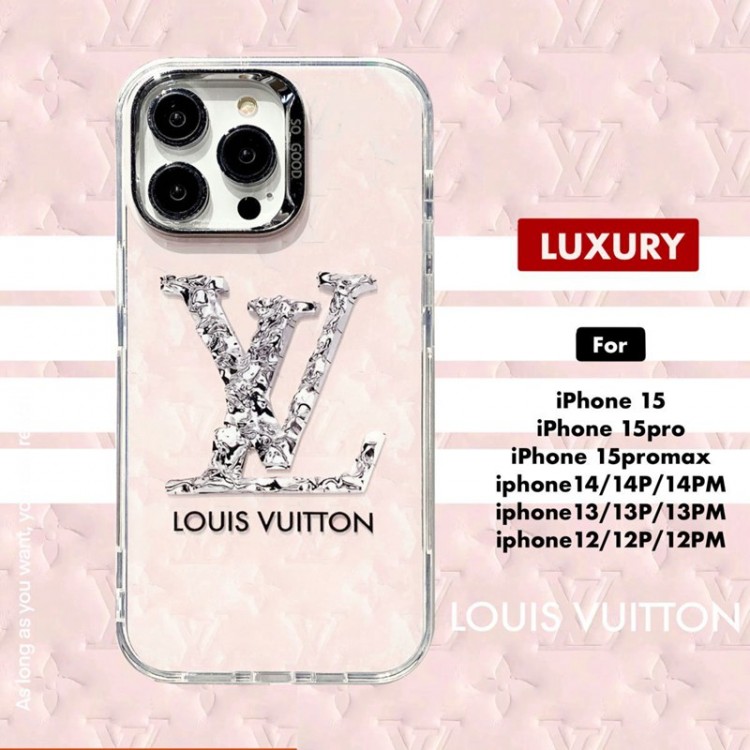 Lv ルイヴィトン シャネル Chanel iPhone16  15pro max 14pro 13 12スマホカバー耐衝撃オシャレ芸能人愛用するブランドアイフォン16 15 14 proケースカバーアップル16 15/14 pro max plusケース全機種対応パロディ