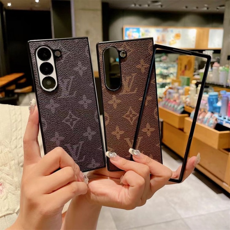 Lv ルイヴィトン高級感galaxy z flip6 fold6ケースハイブランドハイブランドGalaxy z fold6 5 4 3 携帯ケースビジネス大人っぽい ギャラクシーz fold3/2 4 5 6ブランドスマホカバーブランド落下保護galaxy z flip3 4 5 6携帯カバーレディース