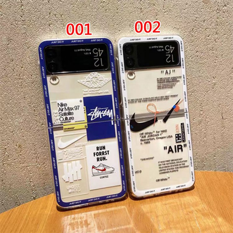 Nike ナイキ高級感galaxy z fold5 4 3ケースハイブランドかわいいsamsung z fold 5 4 flip5 4ケースカバー激安ハイブランドGalaxy z flip 5 4 3 6携帯ケースビジネスブランド落下保護galaxy z flip3 4 5携帯カバーレディース