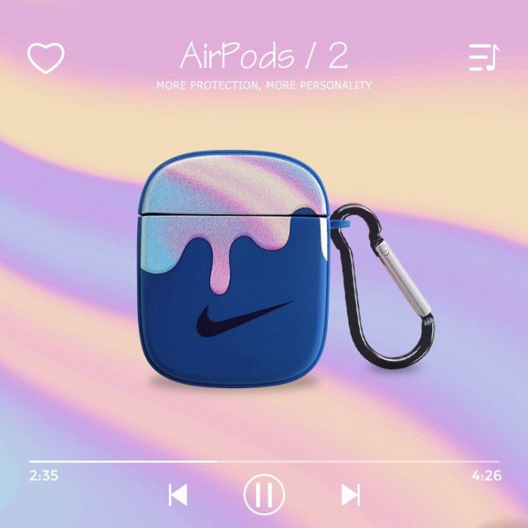 Nike ナイキかわいいエアーポッズ4/3/2/1カバー個性ブランドairpods 3/プロ2カバーパロディメンズ向けAirPods 4/3/2/1ケースブランドかっこいいブランド若者オシャレエアーポッズ4 3 pro2/proケース耐衝撃