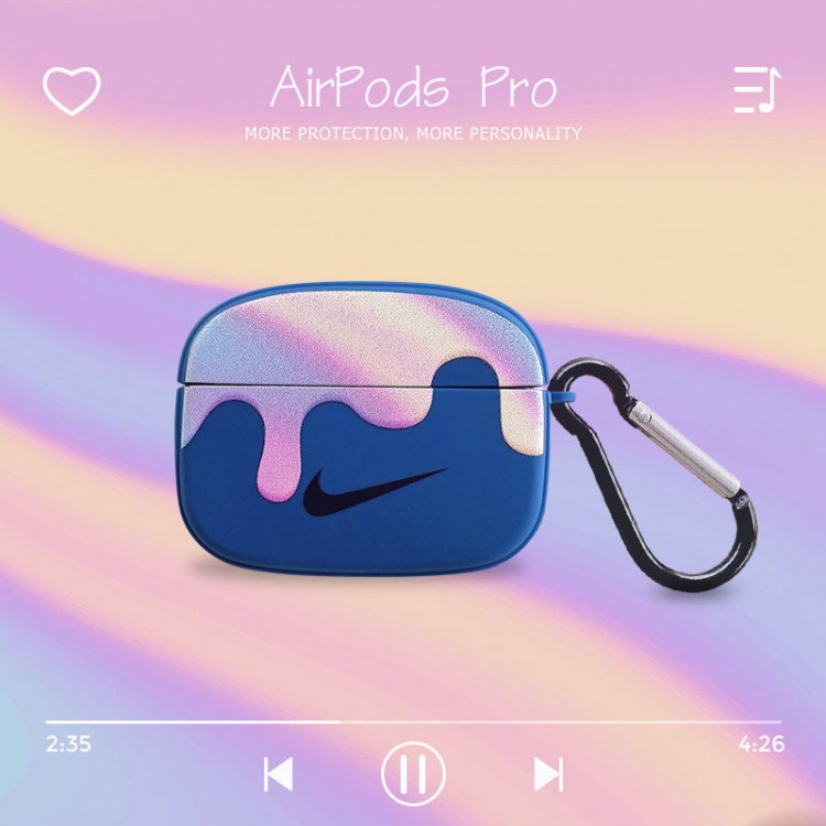 Nike ナイキかわいいエアーポッズ4/3/2/1カバー個性ブランドairpods 3/プロ2カバーパロディメンズ向けAirPods 4/3/2/1ケースブランドかっこいいブランド若者オシャレエアーポッズ4 3 pro2/proケース耐衝撃