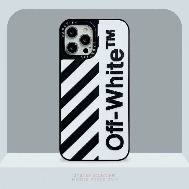 Off-White オフホワイトブランドiPhone16 15 14pro maxケースメンズアイフォン16 pro max 15 14 16 plusハイブランドケースブランドアイフォン16 pro max 15plus 14プロマックスマホカバー男女兼用