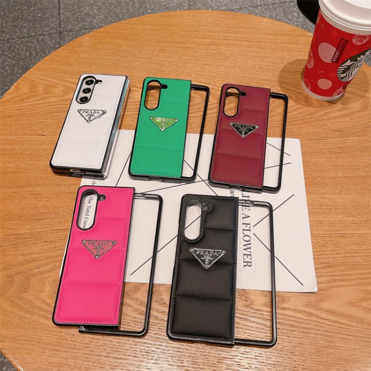 Prada プラダブランドギャラクシーz flip6 fold6スマホカバースムーズ高級感galaxy z fold6 5 4 3ケースハイブランドブランドスマホケース男女兼用かわいいsamsung z fold 6 5 4 flip6 5 4ケースカバー激安