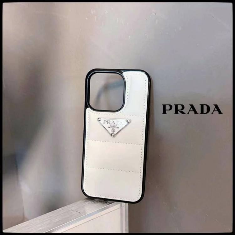 Prada プラダアイフォン16 pro max 15 14 16 plusハイブランドケースiPhone16  15pro max 16pro 13 12スマホカバー耐衝撃オシャレアップル16 15 pro max 16 plusケース全機種対応パロディ