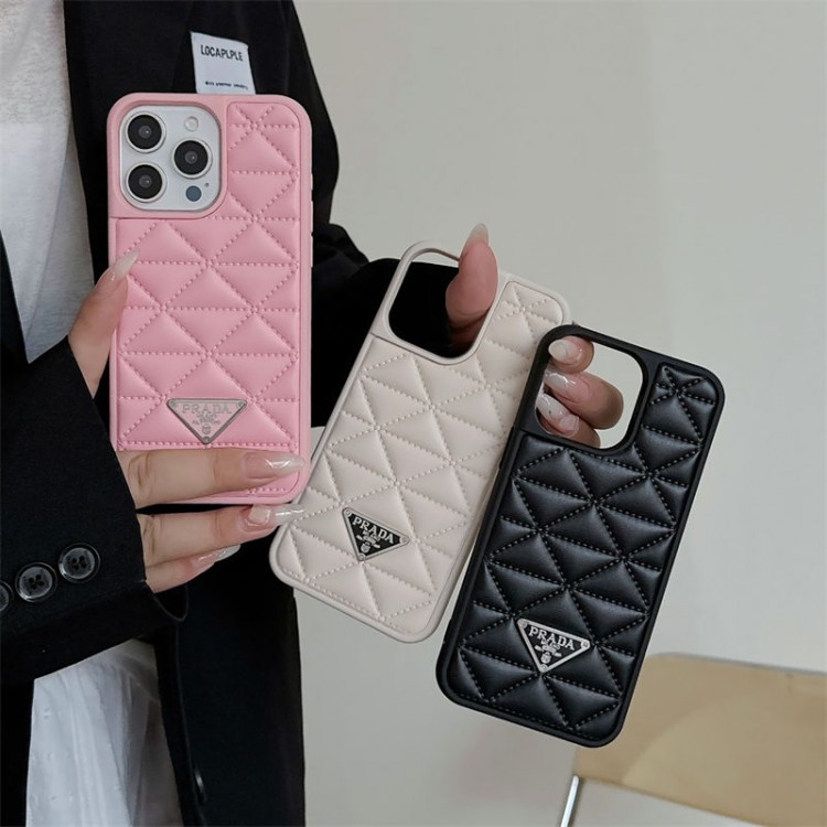 Prada プラダブランドiPhone16  plus 15 16pro maxケースメンズアイフォン16 pro max 15 14 16 plusハイブランドケースブランドアイフォン16 pro max 15plus 16プロマックスマホカバー男女兼用