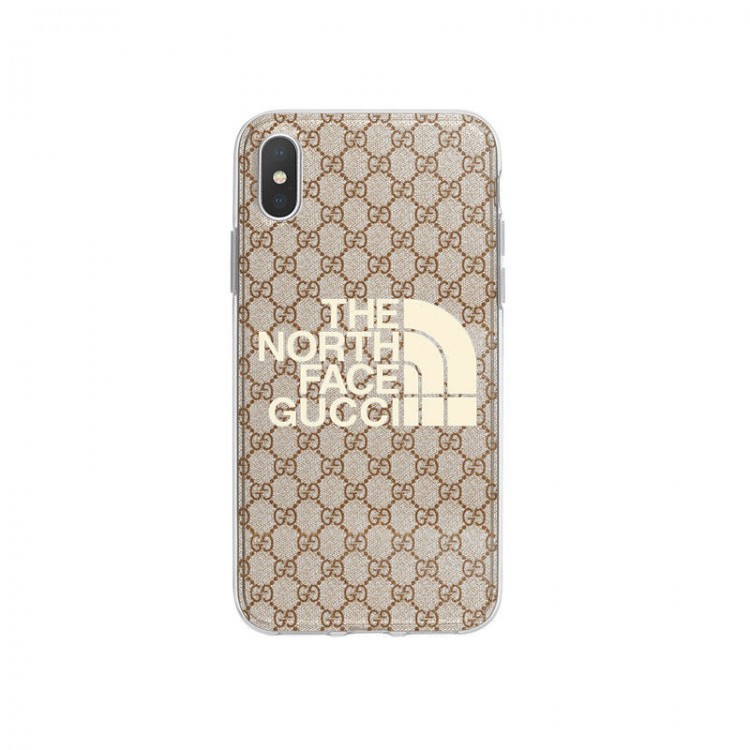 ザ・ノース・フェイス THE NORTH FACE グッチ Gucci iPhone 16 15 plus 14 pro maxブランドスマホケース芸能人愛用するブランドアイフォン16 15 14 proケースカバーアップル16 15/14 pro max plusケース全機種対応パロディ