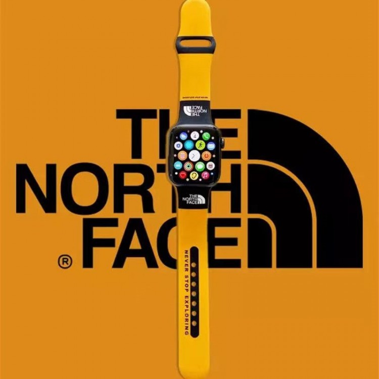 ザ・ノース・フェイス THE NORTH FACEブランド Apple Watch 9 ultra バンド 華奢革 交換バンド男性向けアップルウオッチ se2/7 8 9 スポーツベルト 上質ブランドiwatch 7 8 9 バンド 丈夫Apple Watch 9 ultra/8/7/6ブランドベルト 流行り