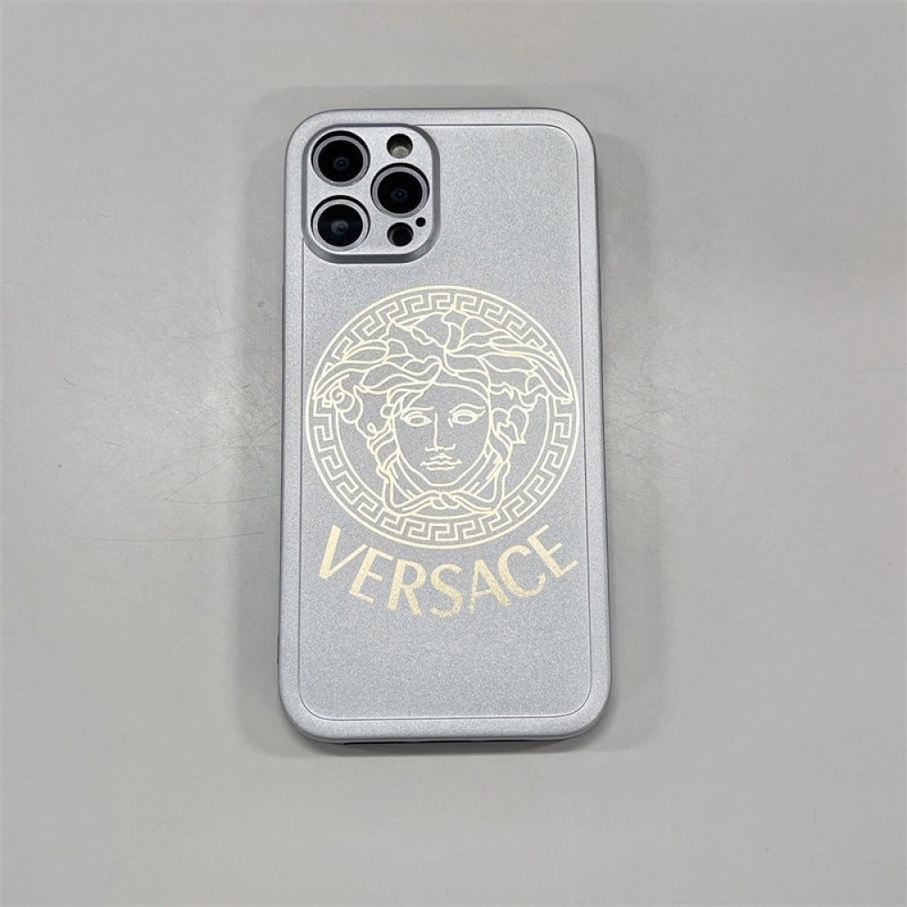 Versace アイフォン13pro max/13pro/13ケース 高級感 メッキ加工