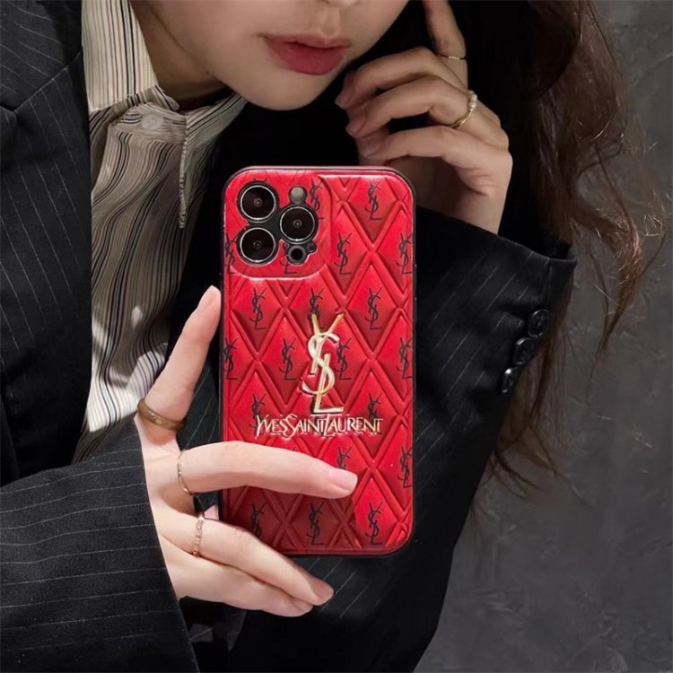 Ysl イブサンローランアイフォン16 pro max 15 14 16 plusハイブランドケースブランドアイフォン16 pro max 15plus 14プロマックスマホカバー男女兼用芸能人愛用するブランドアイフォン16 15 14 proケースカバー