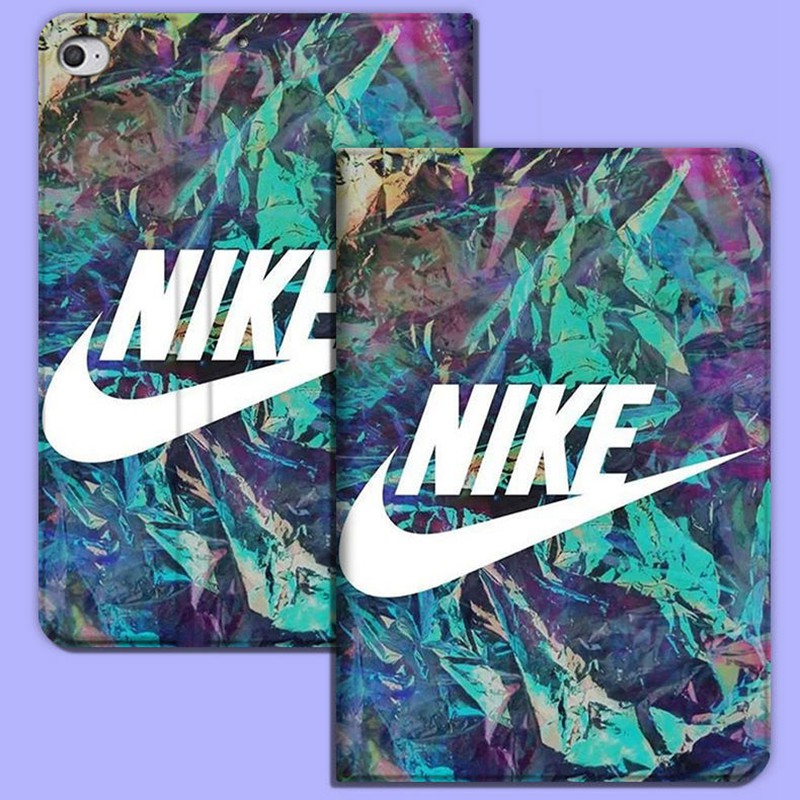 Nikeナイキipad pro 2021ケース ブランド スウッシュ モノグラム 11inches ダミエ アイパッド 6/5/4/3/2 手帳型ブラント iPad Air4 12.9インチ
