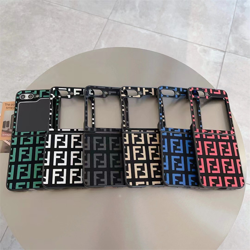 Fendi フェンデイGalaxy Z Flip6 5 4 3ブランドケースメンズかわいいsamsung z fold 5 4 flip5 4ケース