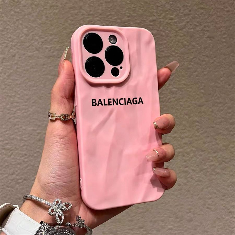 Balenciaga バレンシアガiPhone 16 15 plus 14 pro maxブランドスマホケースiPhone16  15pro max 14pro 13 12スマホカバー
