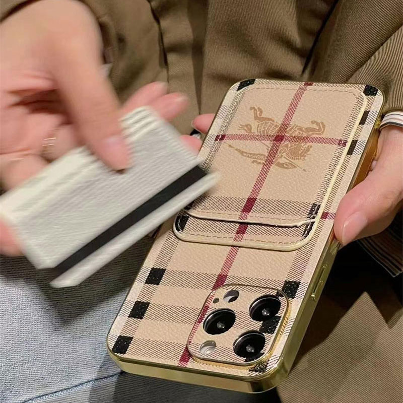 Burberry iPhone16  15pro max 16pro 13 12スマホカバー