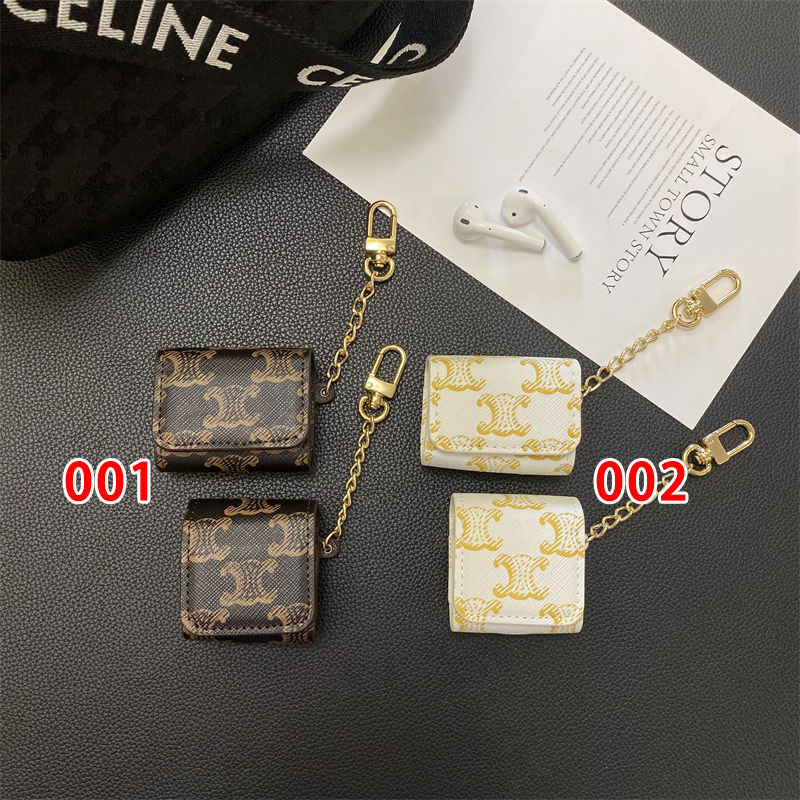 CELINE セリーヌブランドエアーポッズpro2 4 3 2 max保護ケースかわいいエアーポッズ4/3/2/1カバー個性