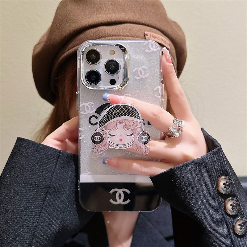 Chanel シャネルブランドiPhone16 15 14pro maxケースメンズiPhone16  15pro max 14pro 13 12スマホカバー