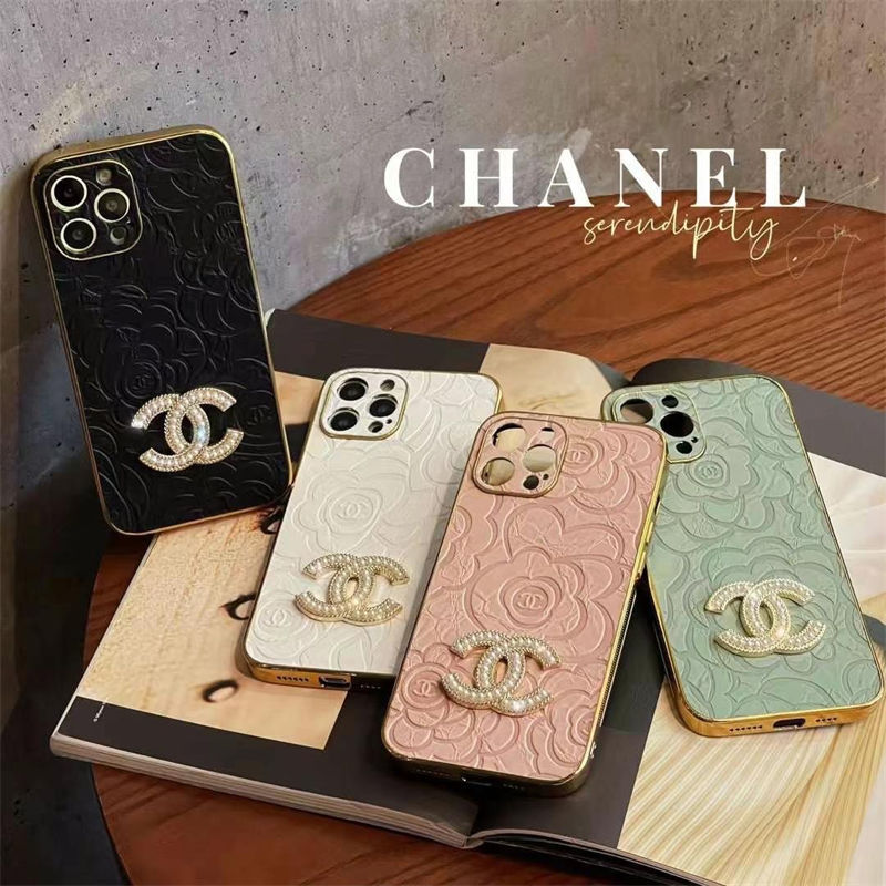 Chanel アップル16+ 16 pro max 14 15 proケース激