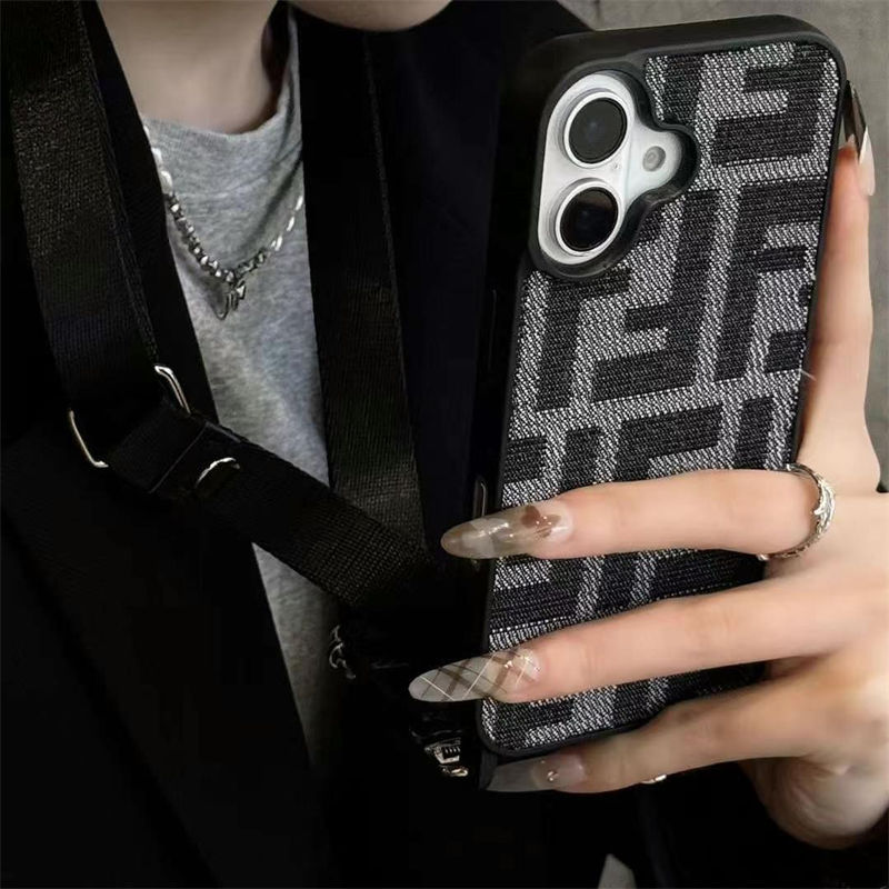 Fendi フェンディブランドiPhone16  plus 15 16pro maxケースメンズアイフォン16 pro max 15 14 16 plusハイブランドケース