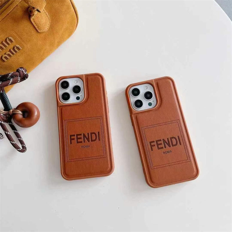 Fendi アイフォン16 pro max 15plus 16プロマックスマホカバー