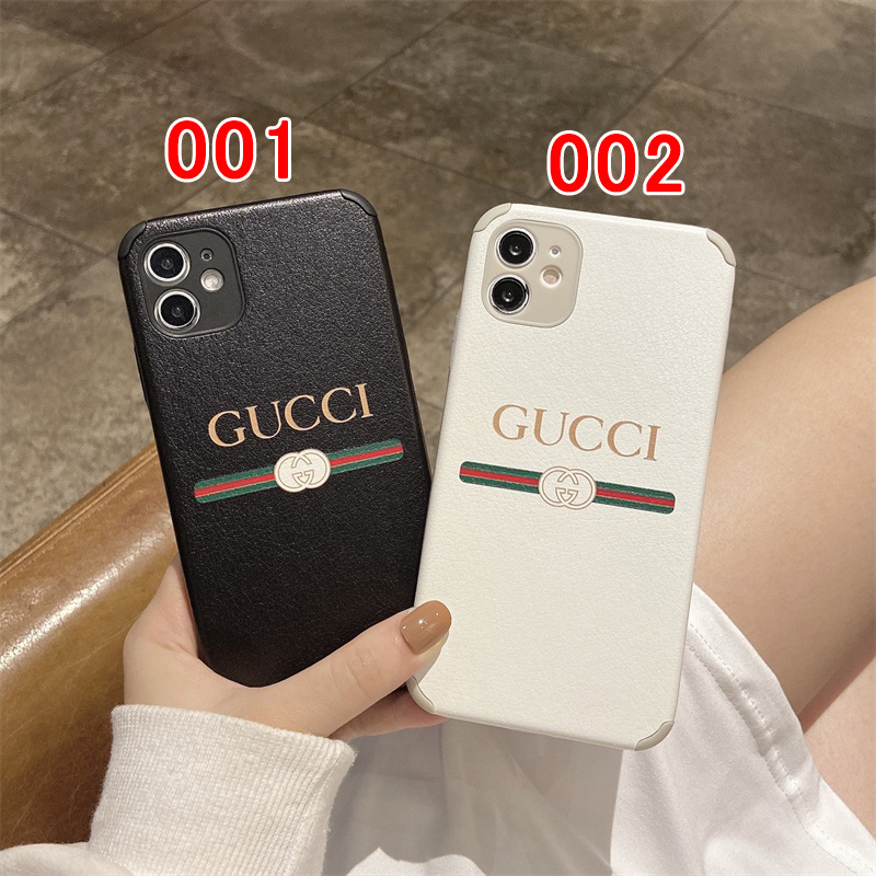 Gucci アイフォン14+/14pro max革カバー 柔らか 耐衝撃 グッチ