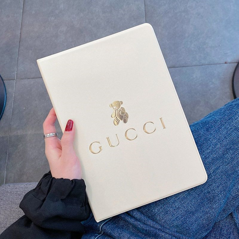 Gucci グッチブランド アイパッド10/9/8カバー 耐衝撃ハイブランド iPad AIR 5 6 2023世代ケース手帳型 