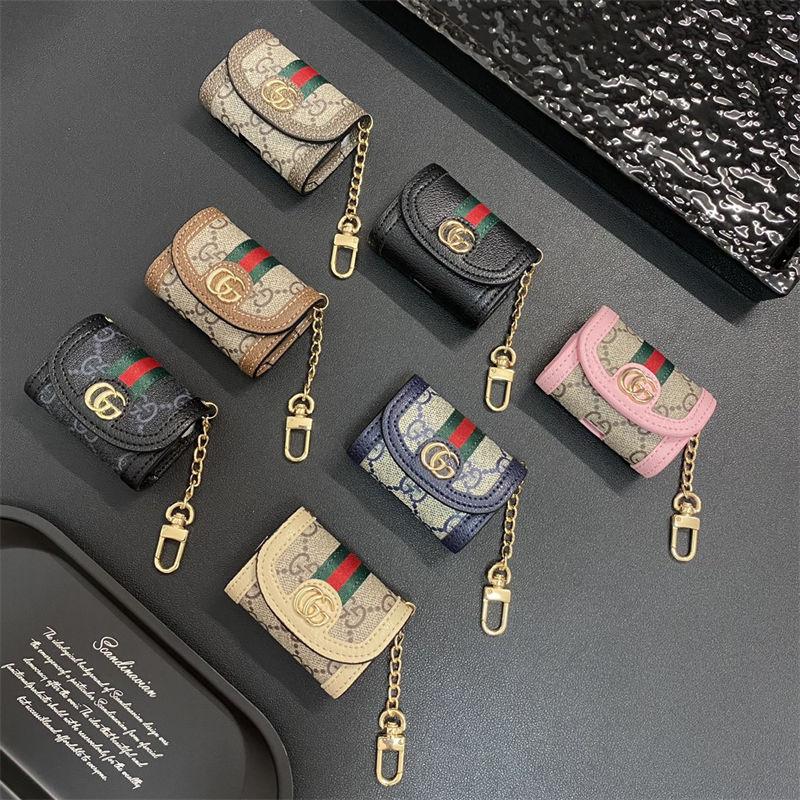 Gucci グッチブランドエアーポッズpro2 4 3 2 max保護ケースかわいいエアーポッズ4/3/2/1カバー