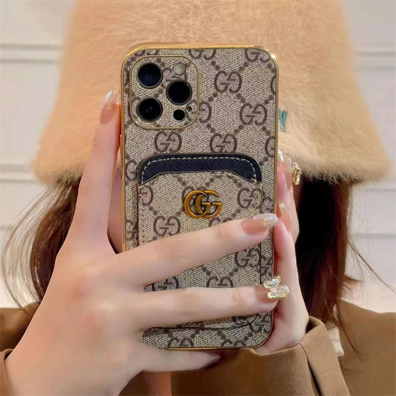 Gucci iPhone 16 15 plus 16 pro maxブランドスマホケース