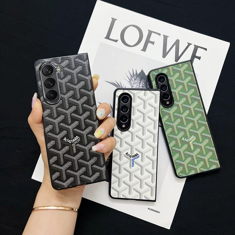 Goyard ゴヤール高級感 samsung z fold 6 5 4 flip6 5 4ケースカバー激安大人っぽい ギャラクシーz fold3/2 4 5 6ブランドスマホカバー